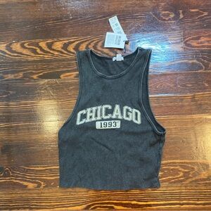 NWT charcoal garage chicago 1993 tank top